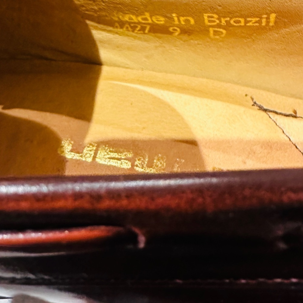 Jarman Tassel Burgundy Loafers. - Picture 13 of 14